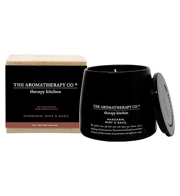 The Aromatherapy Co. Therapy Kitchen Candle 260g - Mandarin, Mint and Basil