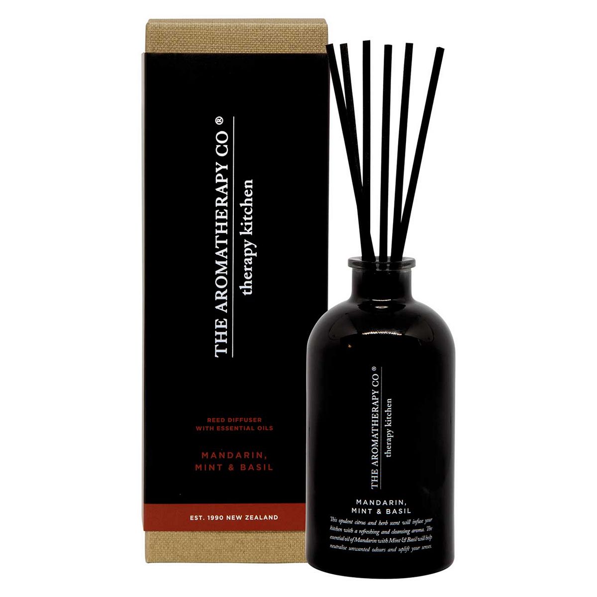 The Aromatherapy Co Therapy Kitchen Diffuser250 Ml - Mandarin, Mint And Basil, 250Ml