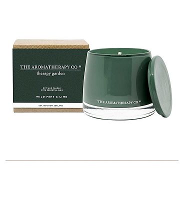 The Aromatherapy Co. Therapy Garden Candle 260g - Wild Lime and Mint