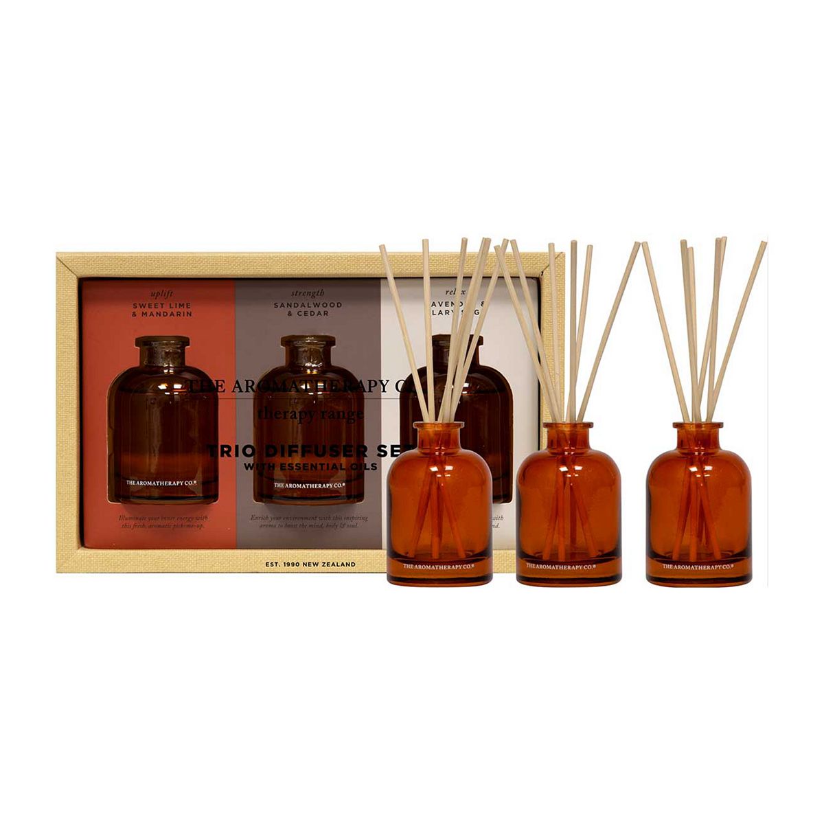 The Aromatherapy Co . Therapy Diffusers Set 3 X 50ml