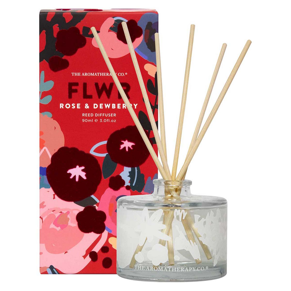 The Aromatherapy Co . Flwr Diffuser 90ml - Rose And Dewberry