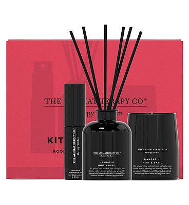 The Aromatherapy Co. Therapy Home Fragrance Trio Set - Mandarin Mint and Basil