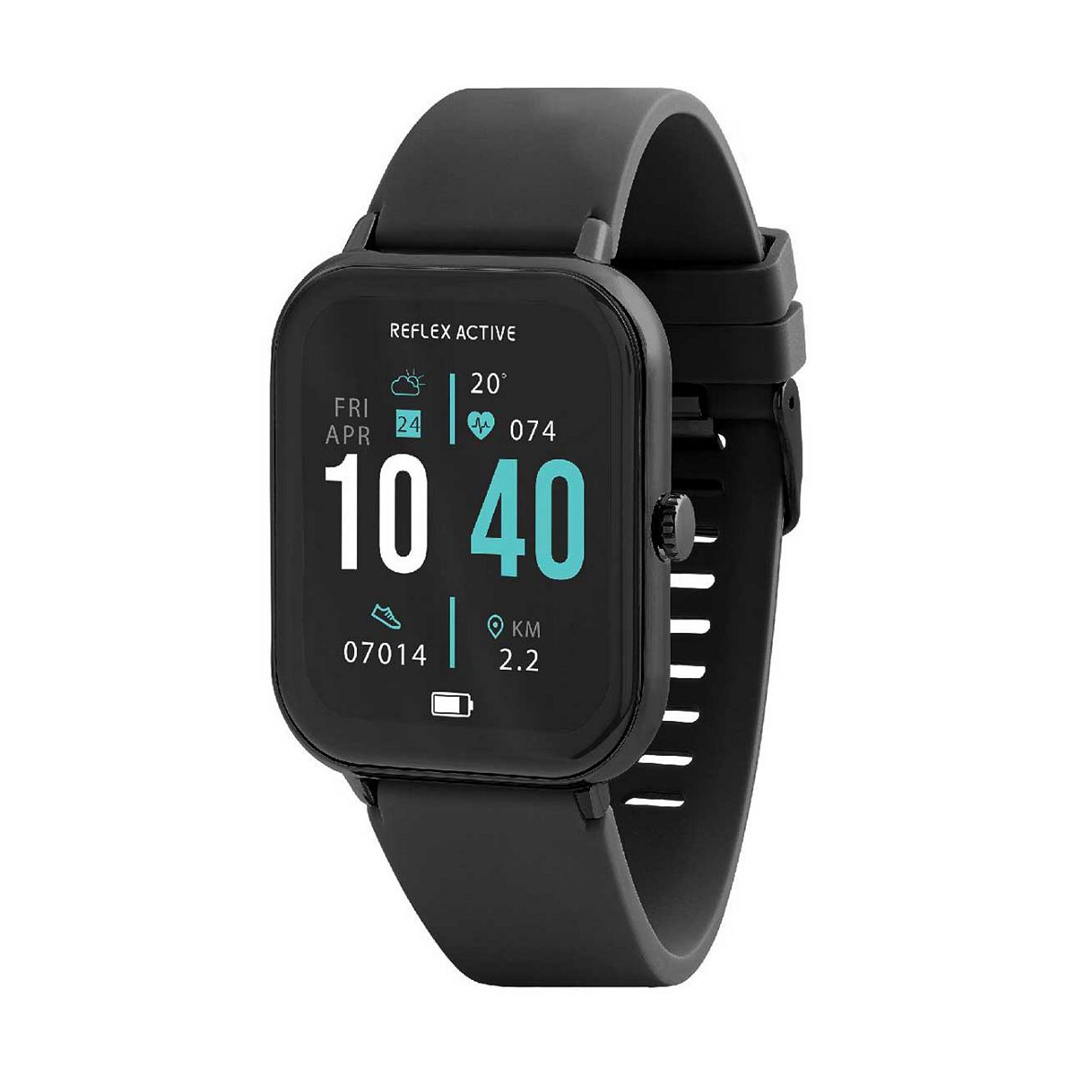 Reflex Active Series 23 Black Smart Calling Watch