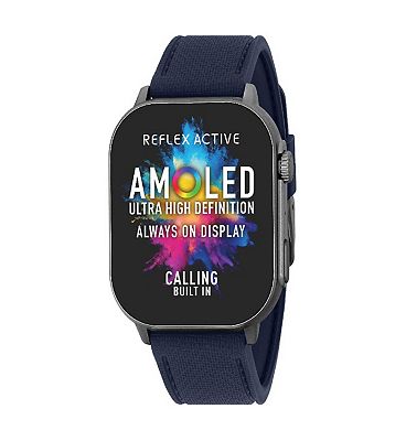 Reflex Active Series 29 Amoled Blue Smart Calling Watch