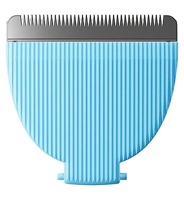 MERIDIAN Body Hair Trimmer Signature Ceramic Blade, Single Replacement Blade, Sky