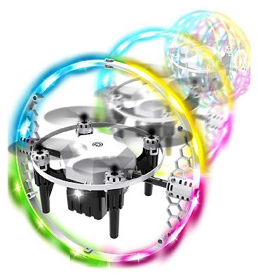 Red Illuminator Quadcopter Flying Toy V2