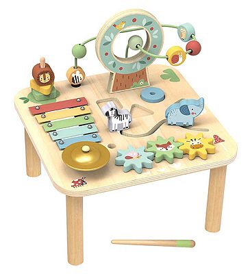 Tooky Toys Wooden Forest Activity Table