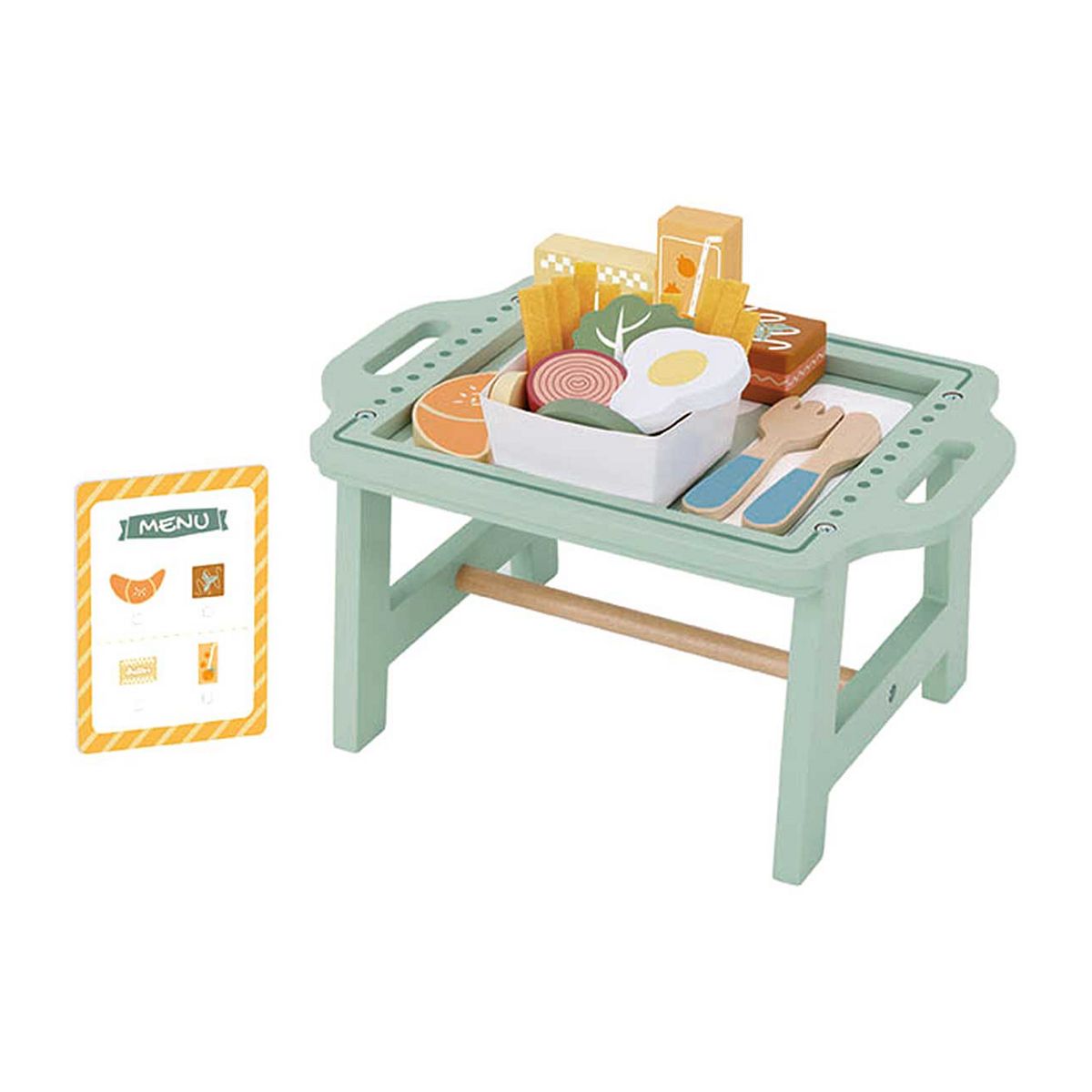 Tooky Toys Wooden Breakfast Playset