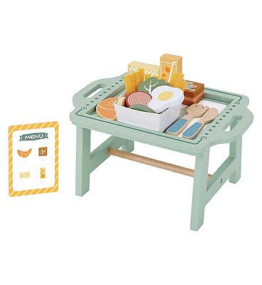 Tooky Toys Wooden Breakfast Playset