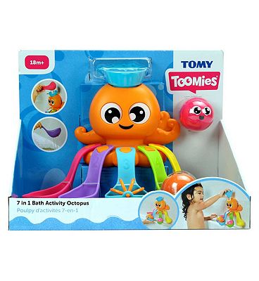 Toomies 7 In 1 Bath Activity Octopus Playset
