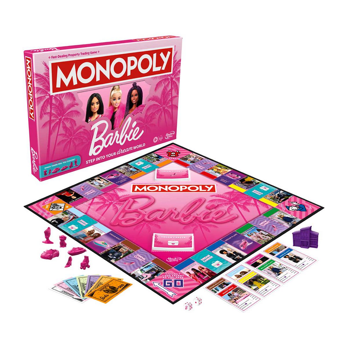Hasbro Monopoly Barbie Game