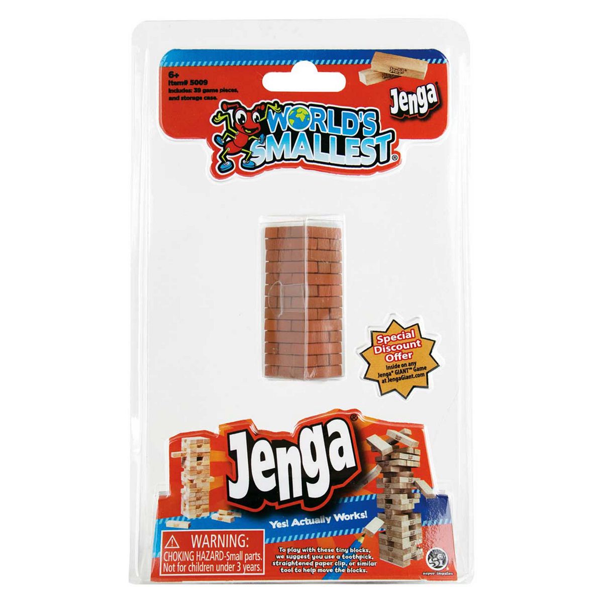 World's Smallest Toys Jenga And Monopoly
