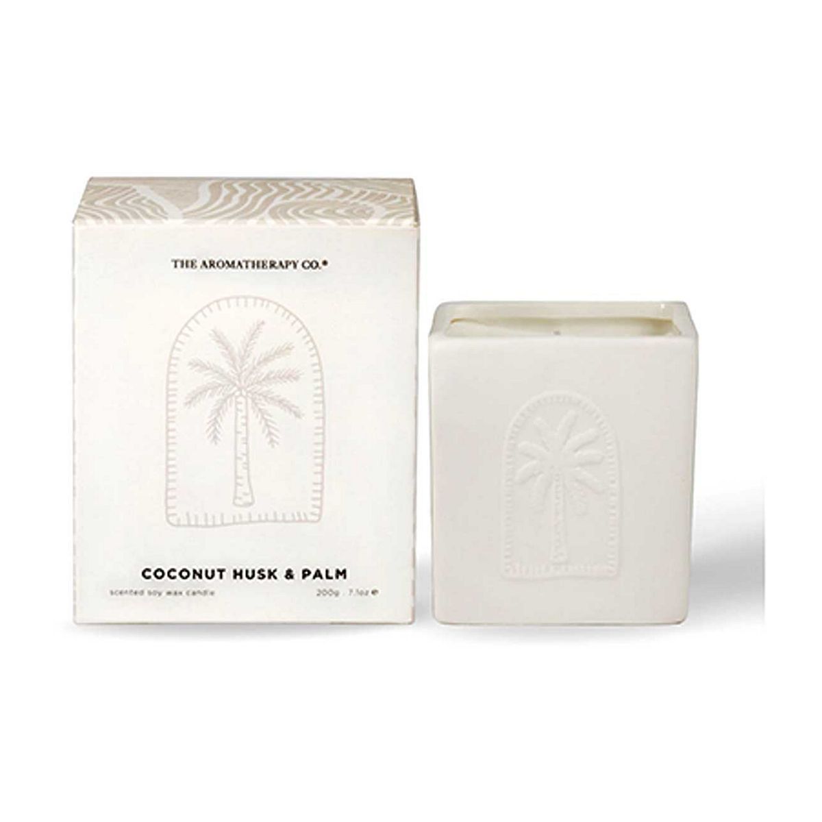 The Aromatherapy Co Sunset Candle 200G - Coconut Husk And Palm