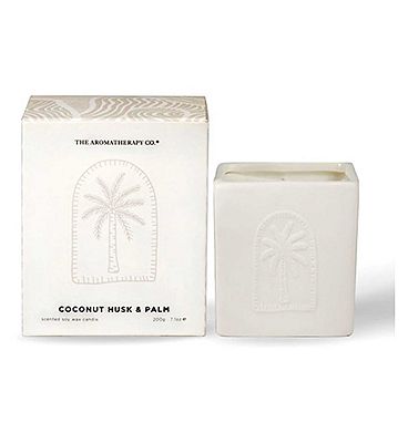 The Aromatherapy Co. Sunset Candle 200g - Coconut Husk and Palm