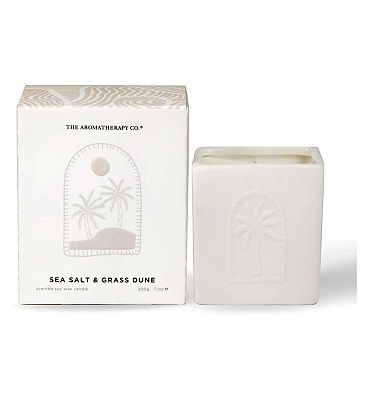 The Aromatherapy Co. Sunset Candle 200g - Sea Salt and Grass Dunes