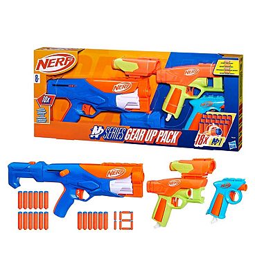 Nerf N Series Gear Up Blaster Playset