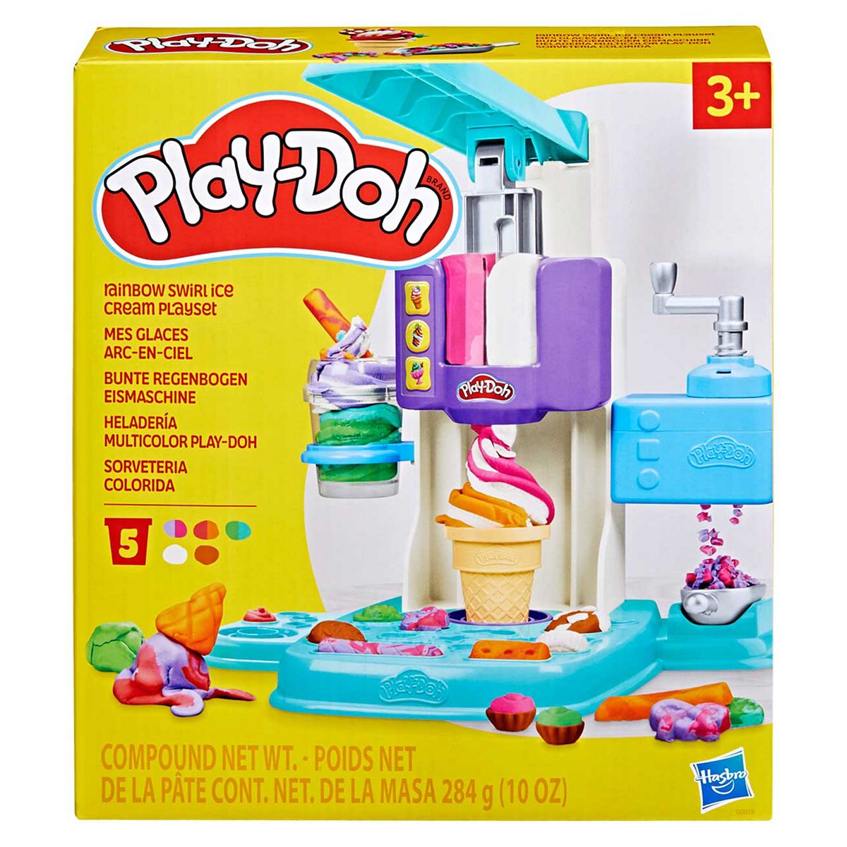 Play Doh Play-Doh Rainbow Swirl Ice Cream Playset