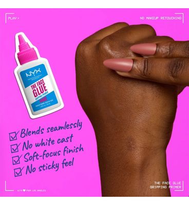 NYX Professional Makeup Primer The Face Glue Primer 24 Hour Hydration 35ml (5)