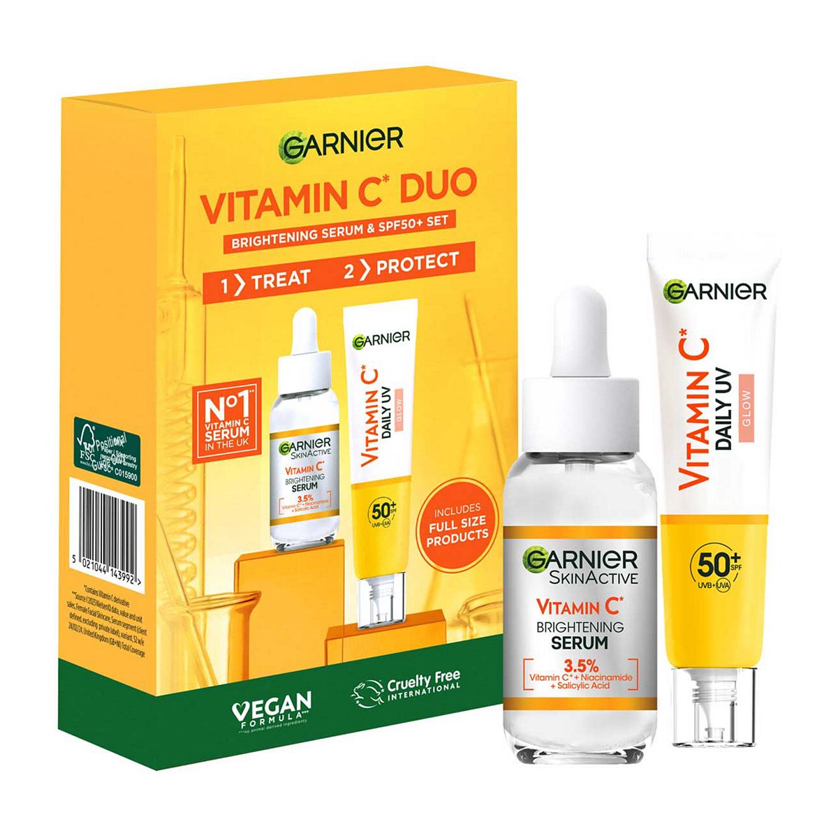 Garnier Vitamin C Duo Kit Serum And Spf