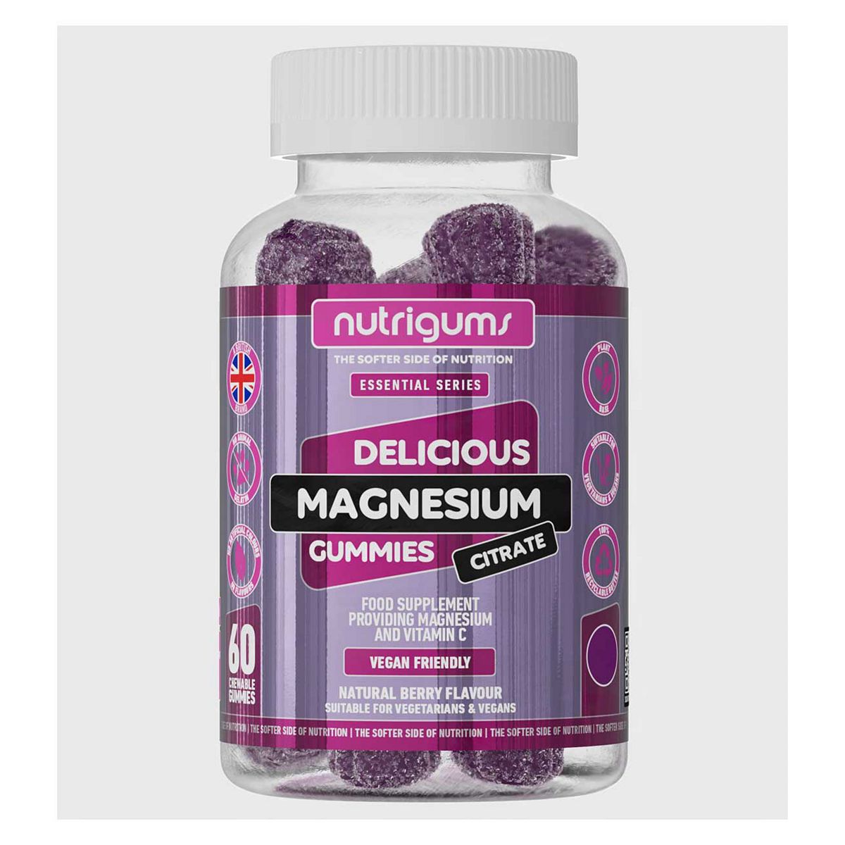 Nutrigums Magnesium Citrate Gummies 60S