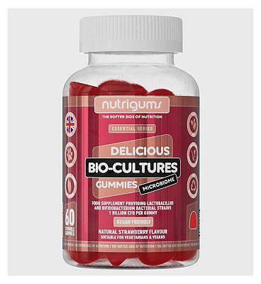 Nutrigums Bio-Cultures Microbiome Gummies 60s