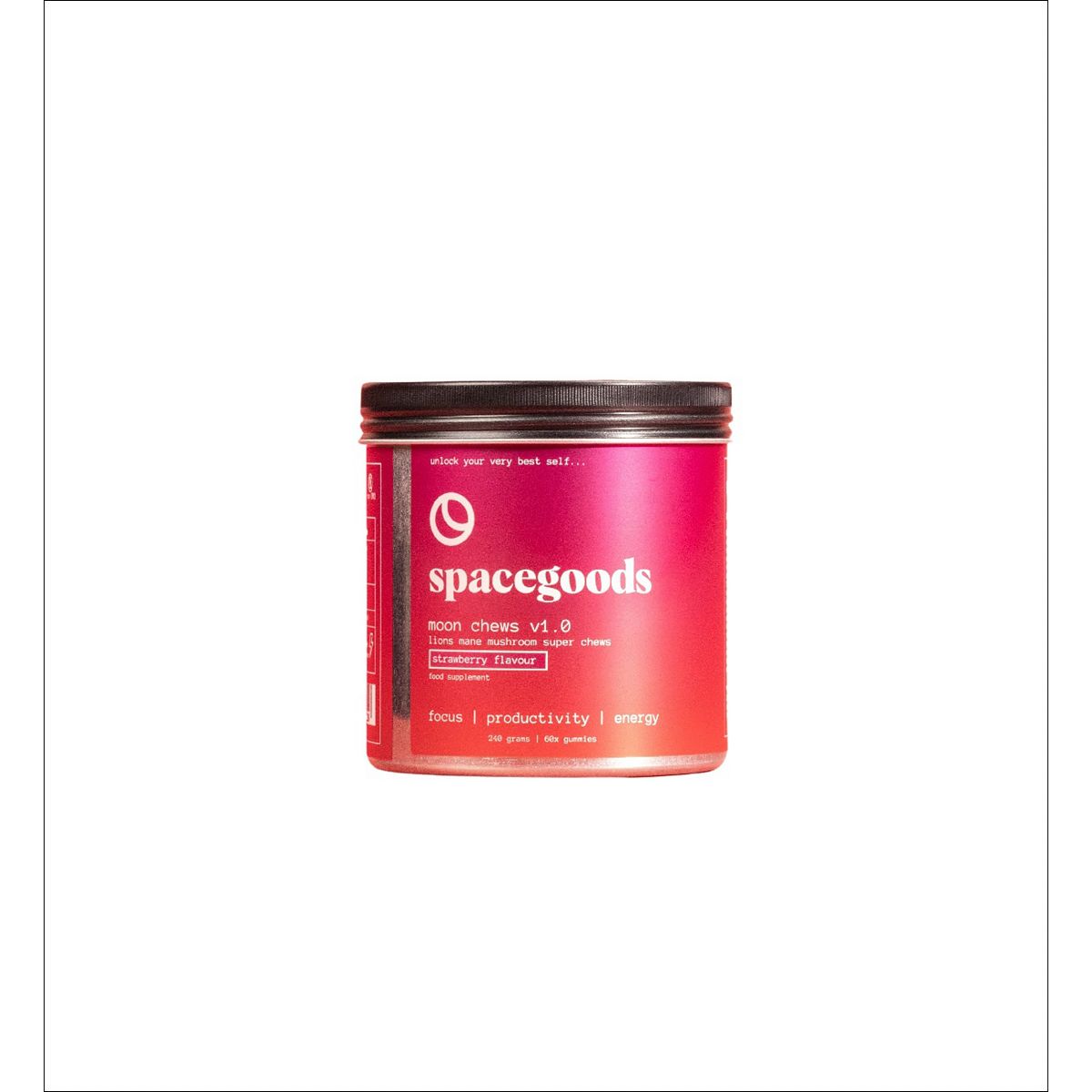 Spacegoods Lions Mane Mushroom Moon Chews 60S