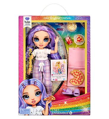 Rainbow High Junior High Pj Party Doll Violet