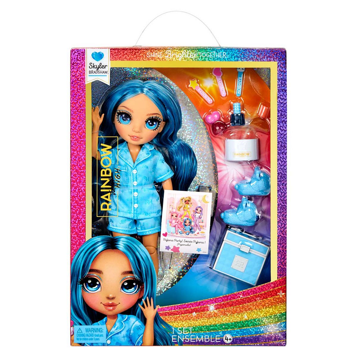 Rainbow High Junior High Pj Party Doll Skyler