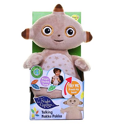 In The Night Garden Makka Pakka Talking Soft Toy