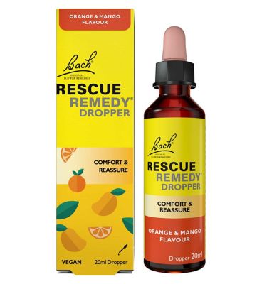 Rescue Remedy Dropper Orange & Mango 20ml - Boots