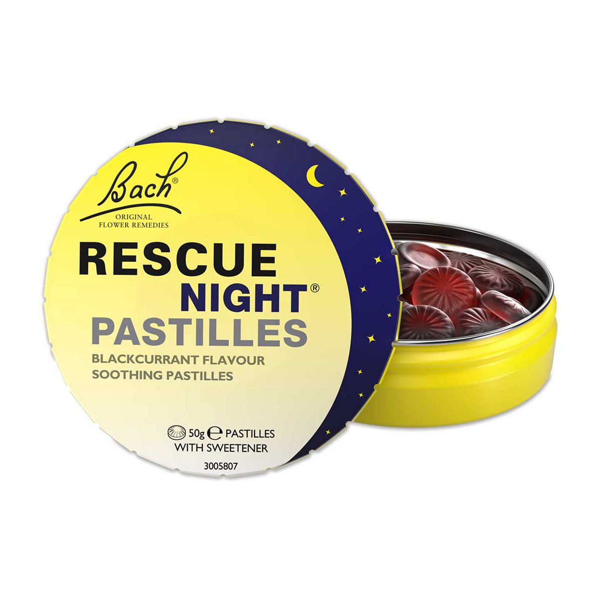 Bach Rescue Remedy Rescue Sleep Pastilles Blackcurrant 50G