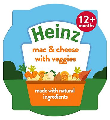Heinz Macaroni Cheese & Veg Tray 1+Y 200g