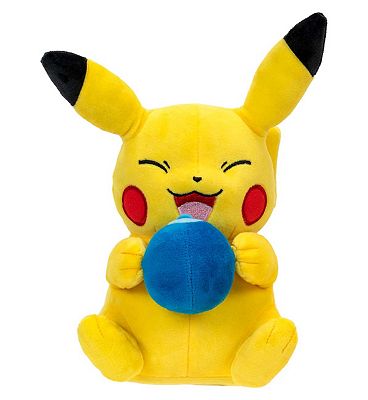 Pokemon 8 Inch Plush Seasonal Pikachu with Oran Berry