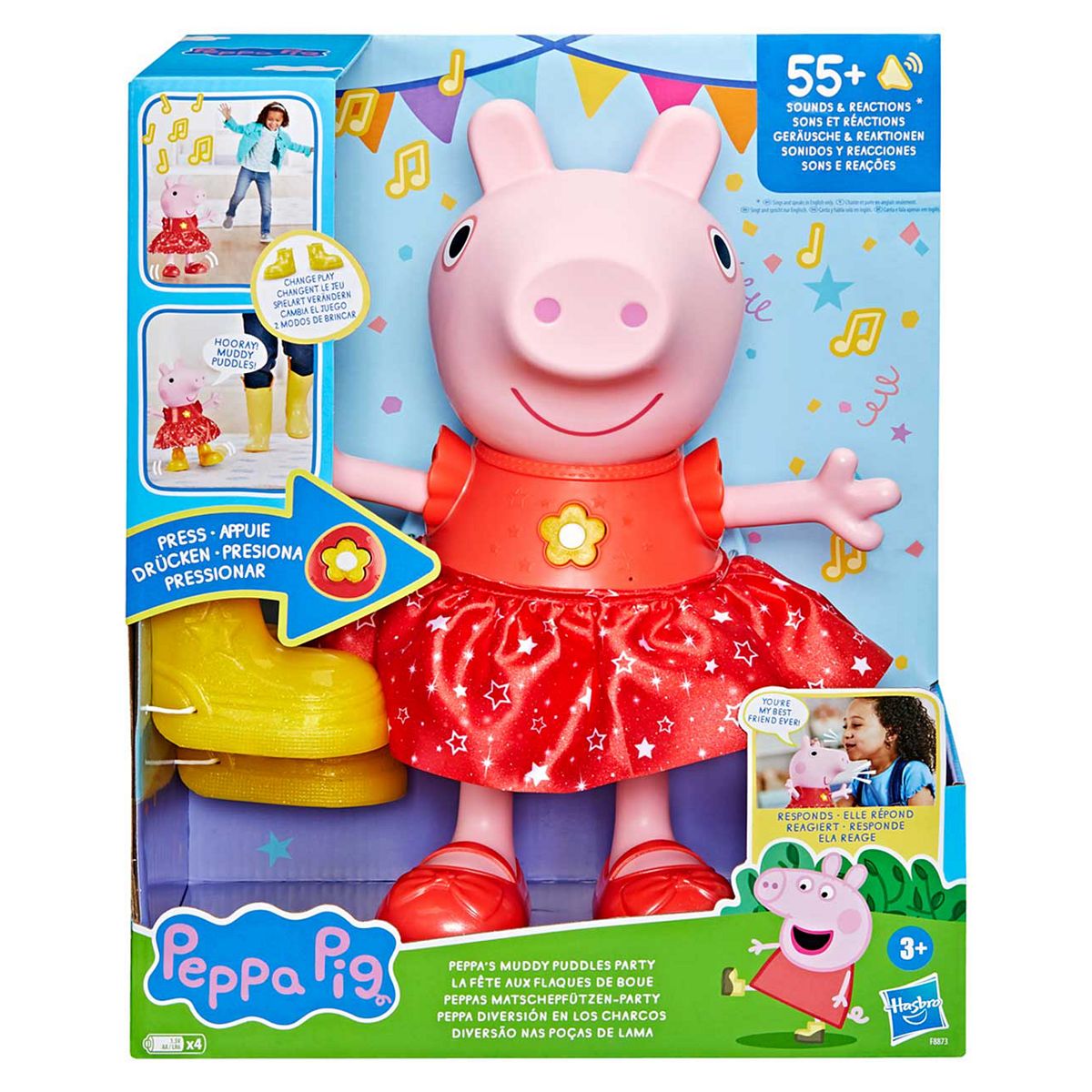 Peppa Pig Peppas Muddy Puddles Party Doll
