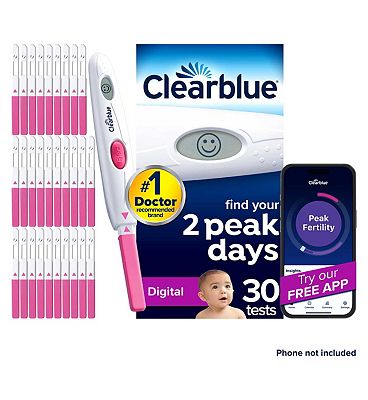 Clearblue Digital Ovulation Test, 30 Tests