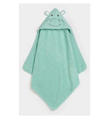 Mothercare Cuddle & Dry Hood Towel Hippo