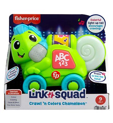 Fisher Price Link Squad Crawl N Colours Chameleon Toy