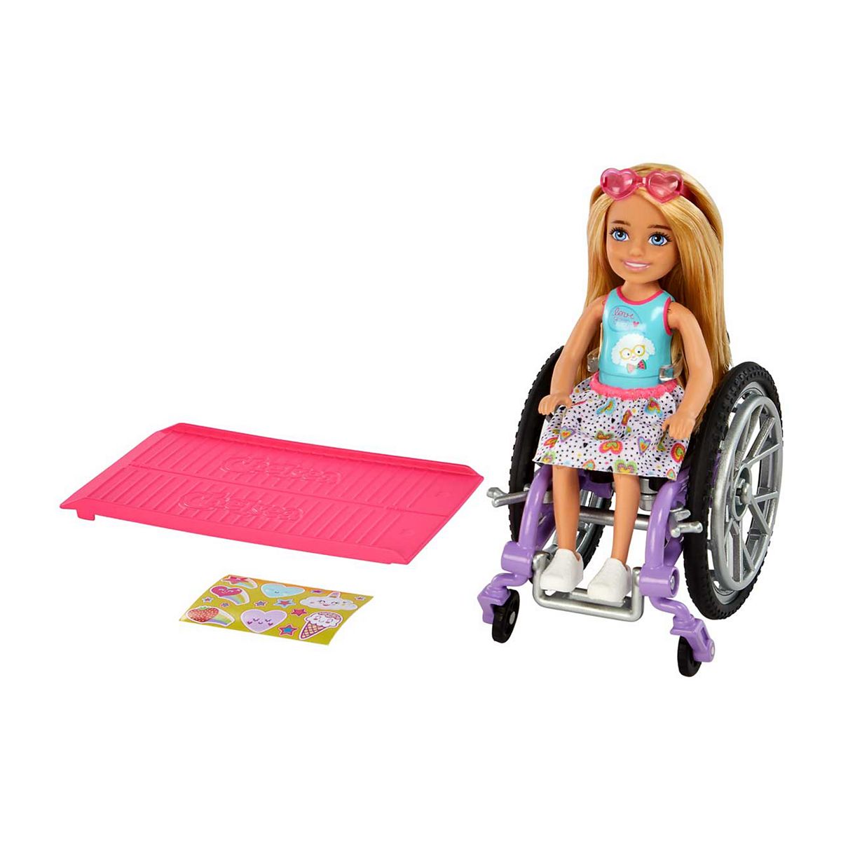 Barbie Chelsea Wheelchair Doll Blonde