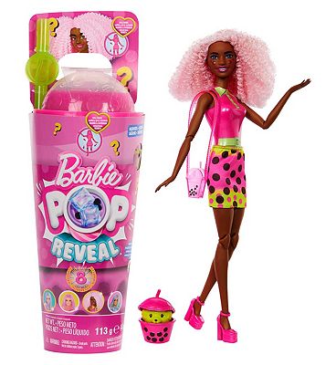 Barbie Pop Reveal Bubble Tea Series Berry Bliss