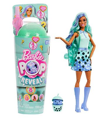 Barbie Pop Reveal Bubble Tea Series Green Tea