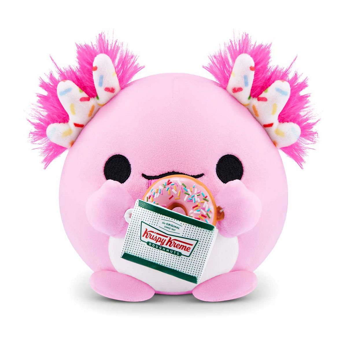 Snackles Axolotl & Krispy Kreme Plush 14In