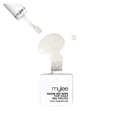 Mylee Gel Polish Snow No Wipe Top Coat 15ml