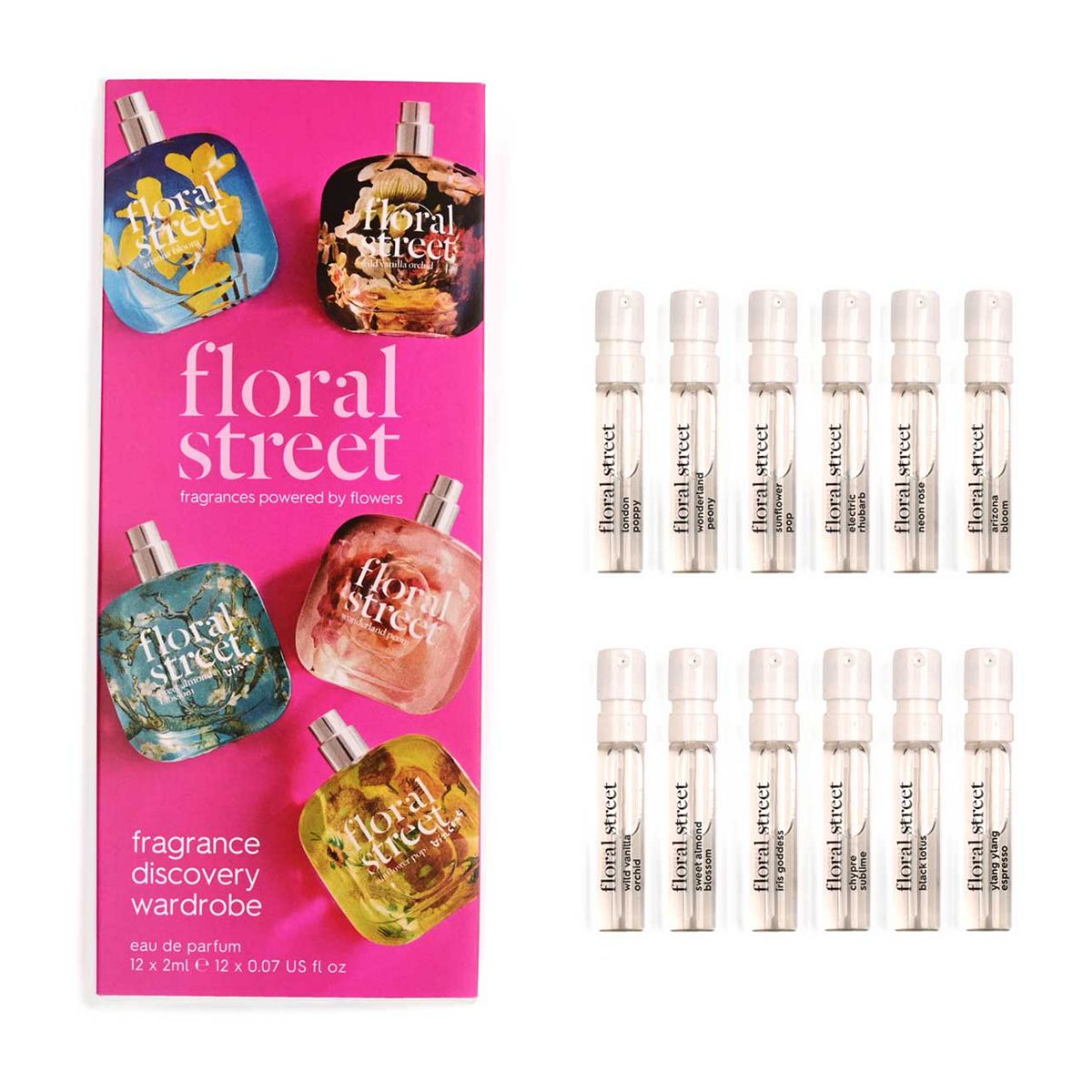 Floral Street Eau De Parfum Discovery Wardrobe 12X2ml