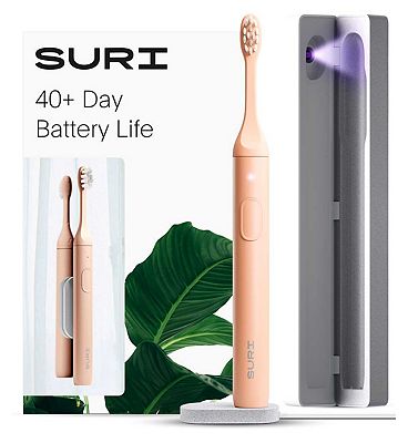 SURI Electric Toothbrush Sunset Bloom and UV Case