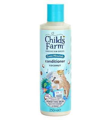 Childs Farm Coco-Nourish Conditioner 250ml Coconut Kids Tear Free Formula