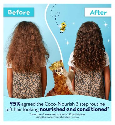 Childs Farm Coco-Nourish Leave-in Conditioner 100ml Coconut Kids Curly Hair Spray (6)