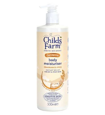 Childs Farm OatDerma Body Moisturiser 500ml Fragrance Free