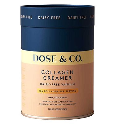 Dose & Co Dairy Collagen Creamer Vanilla 340g