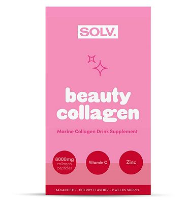 SOLV Cherry Liquid Collagen Sachet 16ml (14 Pack)