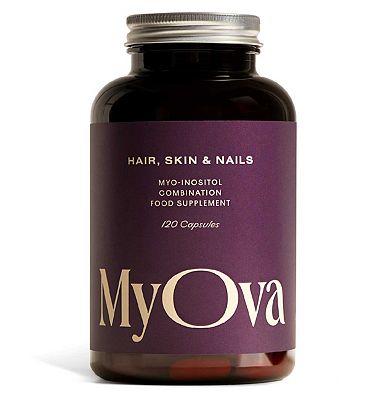 Myova Hair And Skin And Nails Myo Inositol, 120 Capsules